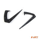 Gloss Black Aero DYNAMIC Side Fender Guard Camera Vent Blade BodyKit for Tesla Model Y 2022 - 2024 - Mars Performance