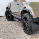 Gloss Black Side Door Moulding Skirts Trim Bodykit for Land Rover Defender L663 90 2020 - 2025 - Mars Performance