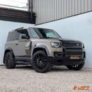 Gloss Black Side Door Moulding Skirts Trim Bodykit for Land Rover Defender L663 90 2020 - 2025 - Mars Performance