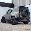 Gloss Black Side Door Moulding Skirts Trim Bodykit for Land Rover Defender L663 90 2020 - 2025 - Mars Performance