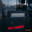 High Power LED Reverse tail lights for Land Rover Defender L663 90 110 130 2020 - 2025 - Black Surround - Mars Performance