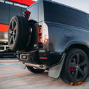 High Power LED Reverse tail lights for Land Rover Defender L663 90 110 130 2020 - 2025 - Black Surround - Mars Performance