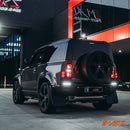 High Power LED Reverse tail lights for Land Rover Defender L663 90 110 130 2020 - 2025 - Black Surround - Mars Performance