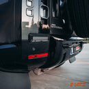 High Power LED Reverse tail lights for Land Rover Defender L663 90 110 130 2020 - 2025 - Black Surround - Mars Performance