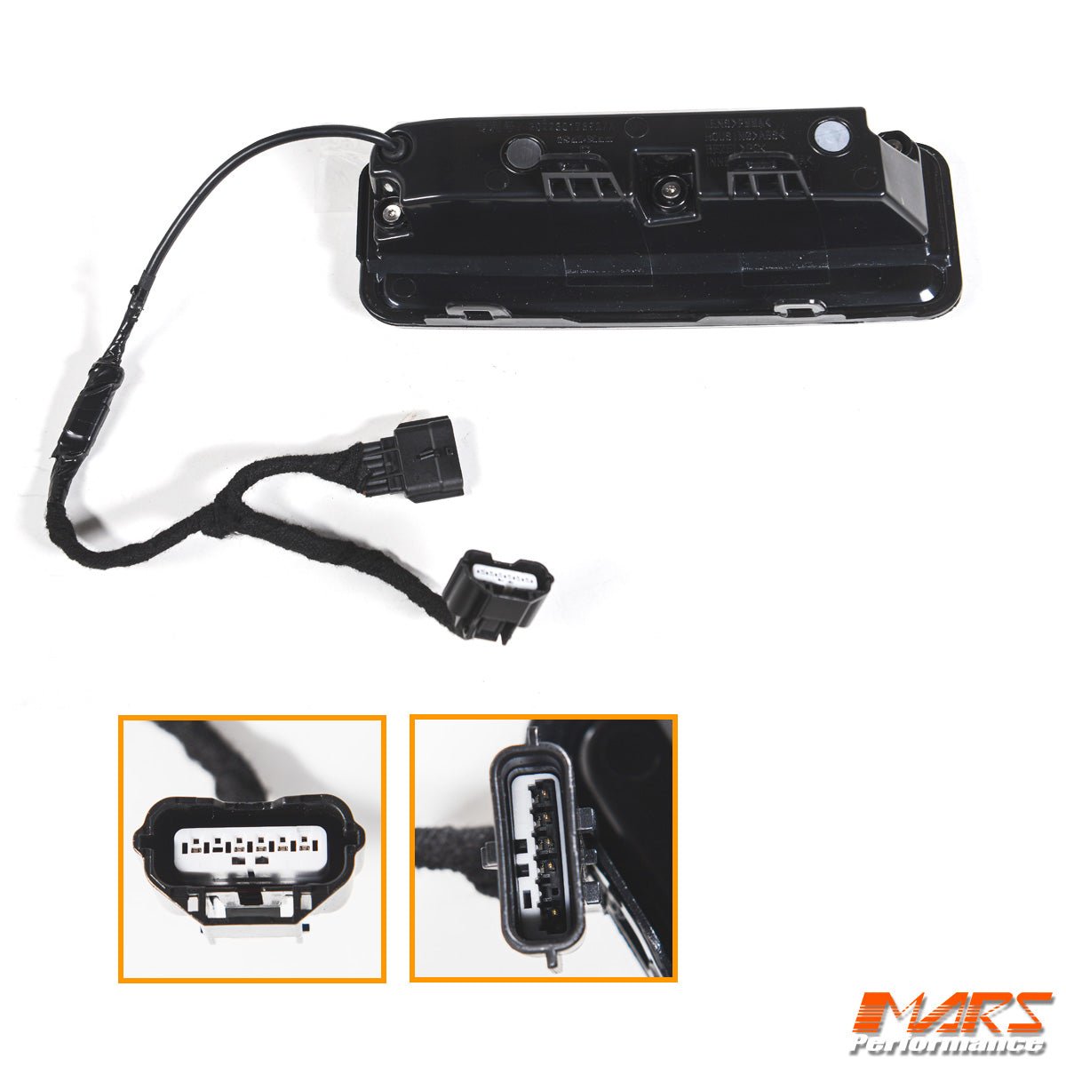 High Power LED Reverse tail lights for Land Rover Defender L663 90 110 130 2020 - 2025 - Black Surround - Mars Performance