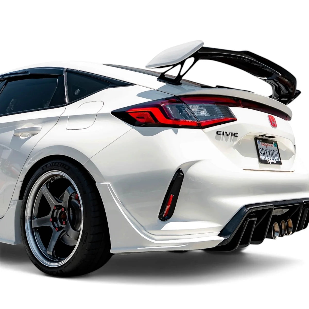AFD S-Spec (V3) Rear Side Spats / Under Spoilers for Honda Civic Type R (FL5) 2023-2027