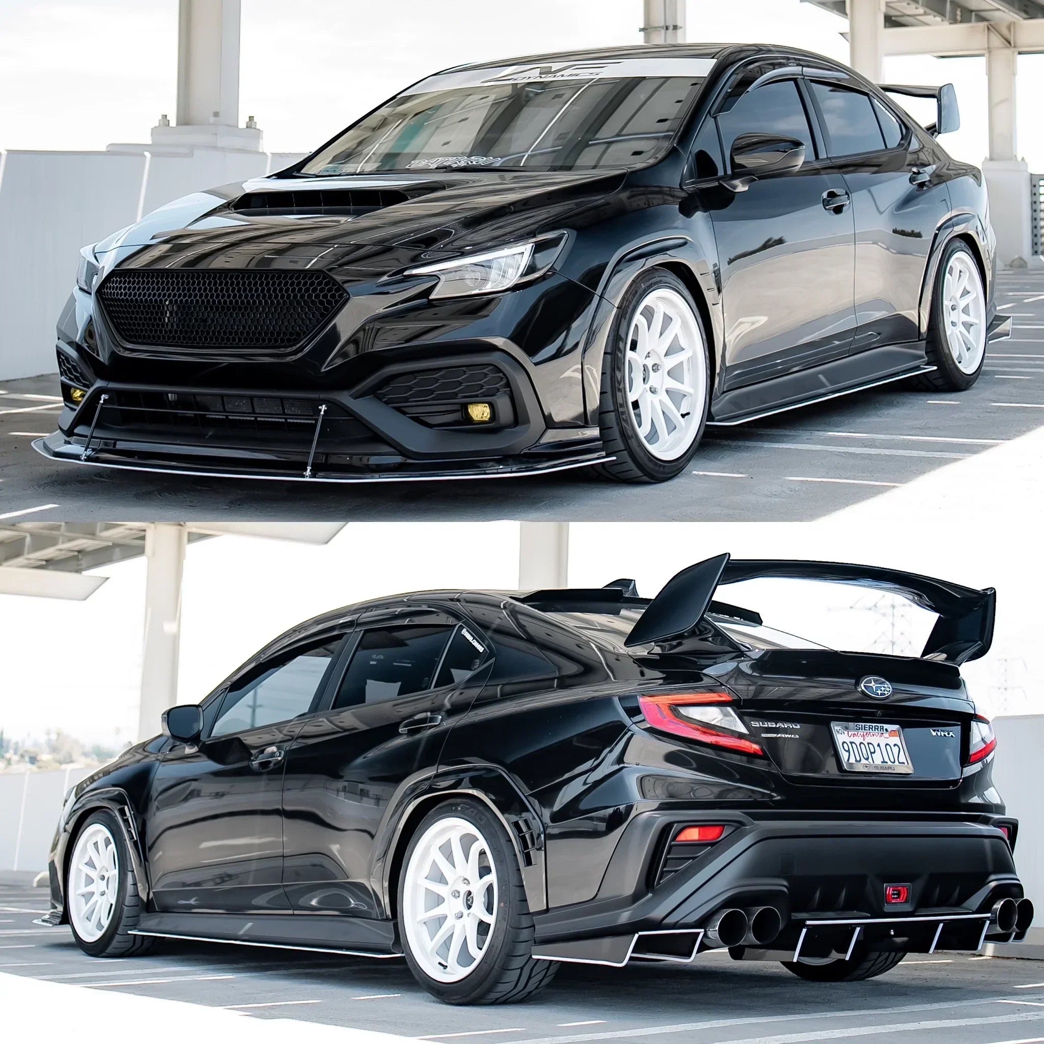 AFD S-Spec Paint Matched Fender Flares (+10mm) for Subaru WRX (VB) 2022-2025