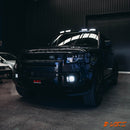 LED DRL & Fog lights with Gloss Black Mesh Bodykit for Land Rover Defender L663 90 110 130 2020 - 2025 - Mars Performance