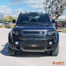 LED DRL & Fog lights with Gloss Black Mesh Bodykit for Land Rover Defender L663 90 110 130 2020 - 2025 - Mars Performance