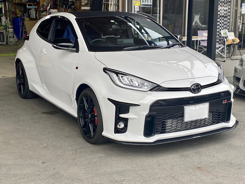 NEXT INNOVATION Style Side Skirts/Under Spoiler For 2020+ Toyota GR Yaris [Eclipse Black]
