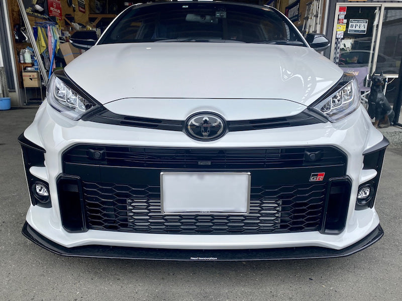 STREET ELEMENT NEXT INNOVATION Style Front Lip/Under Spoiler For 2020+ Toyota GR Yaris [Eclipse Black]