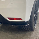 NEXT INNOVATION Style Rear Side Spats/Under Spoiler For 2020+ Toyota GR Yaris [Eclipse Black]