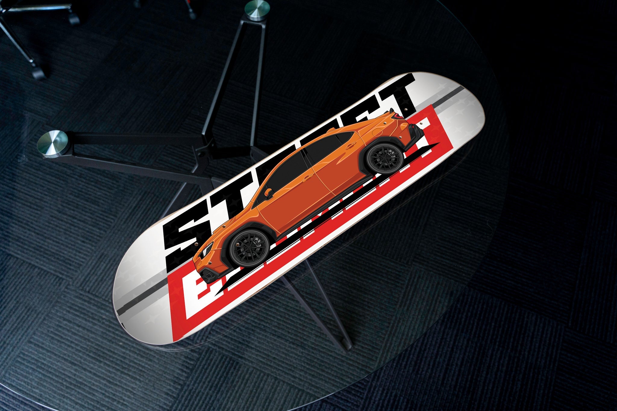 Street Element Exclusive - 2022+ Subaru WRX VB Skateboard Deck