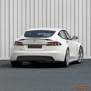 Revozport Style Carbon Fibre Rear trunk boot lip Spoiler Wing for Tesla Model S 2013 - 2018 - Mars Performance