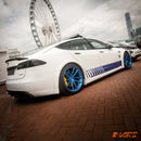 Revozport Style Carbon Fibre Rear trunk boot lip Spoiler Wing for Tesla Model S 2013 - 2018 - Mars Performance