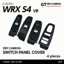 Dry Carbon Fibre Door Window Switch Panel Cover (RHD) For Subaru WRX VB/VN 2022+