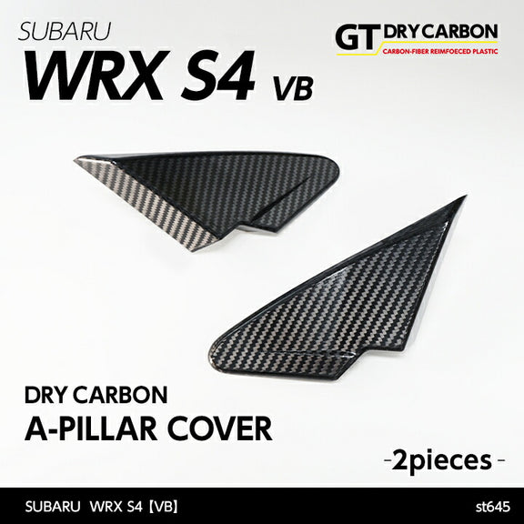Dry Carbon Fibre A-Pillar Covers For Subaru WRX VB/VN 2022+