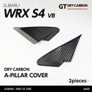 Dry Carbon Fibre A-Pillar Covers For Subaru WRX VB/VN 2022+