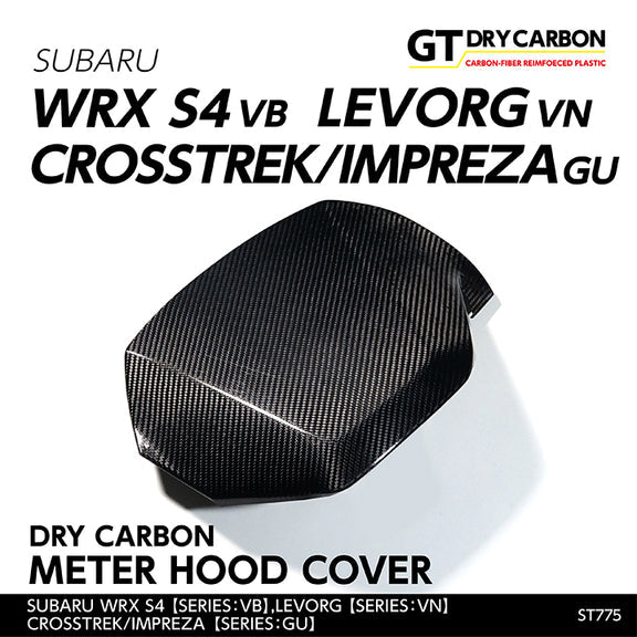 Dry Carbon Fibre Cluster Hood Cover (RHD) For Subaru WRX VB/VN 2022+