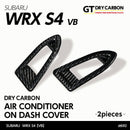 Dry Carbon Fibre Air Con Vent Covers For Subaru WRX VB/VN 2022+