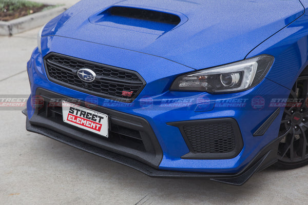 S208 1:1 Style Front Bumper Lip For 2014-2020 Subaru WRX/STI V1