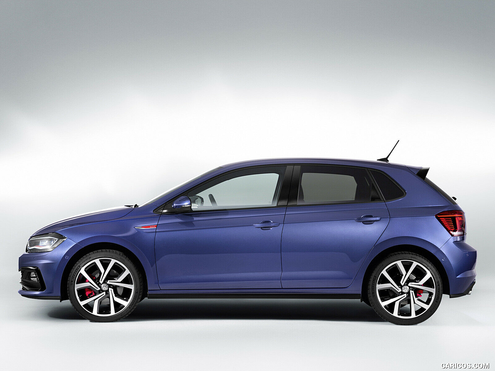 OE Style Trunk Spoiler For 2018-2020 VW Polo MK6 TSI GTI AW Hatch (GLOSS BLACK)