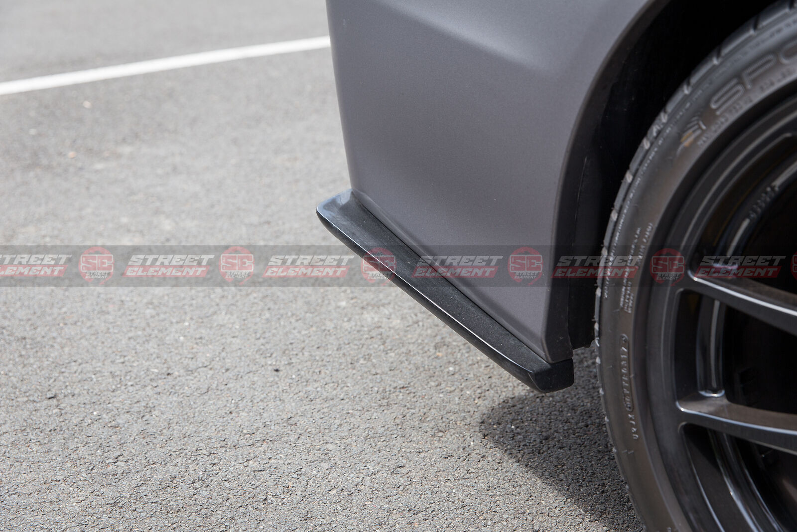 CS Type-1 Style PU Rear Bumper Pods For MY15-19 Subaru WRX/STI