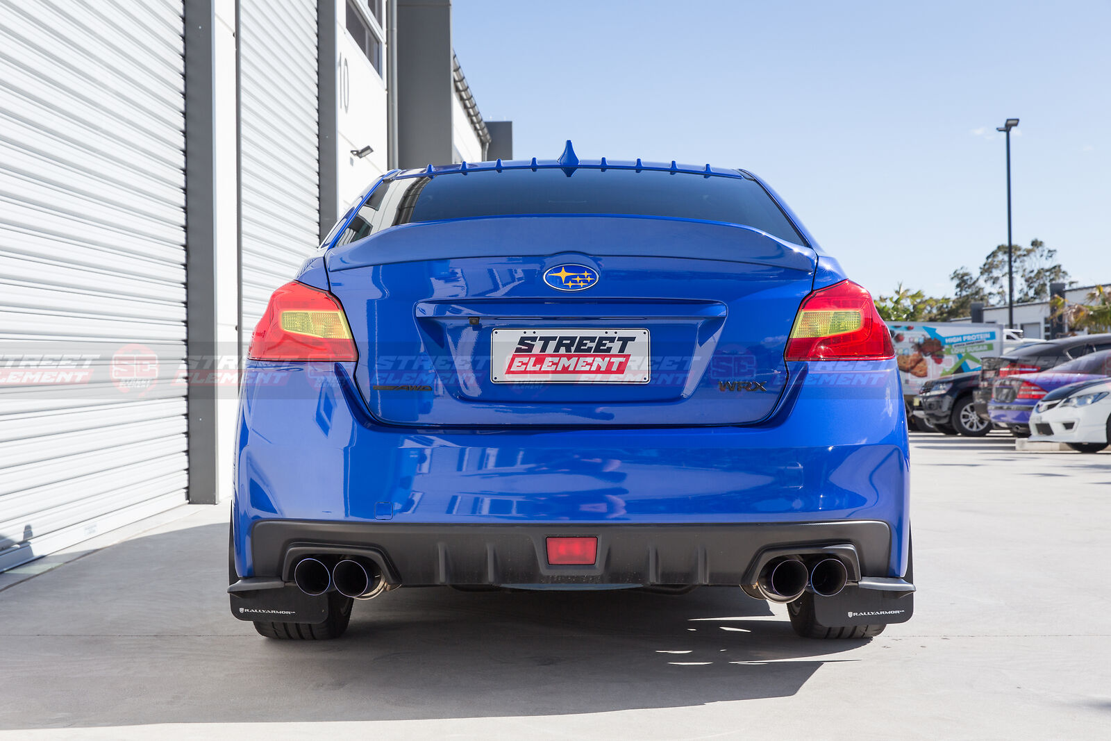 Rexpeed Style Duckbill Trunk Spoiler For 2015-2020 Subaru WRX/STI (GREY 61K) NEW