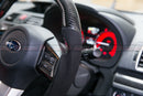 Carbon & Alcantara Steering Wheel W/ Red Stitching For 2014-2020 Subaru WRX/STI