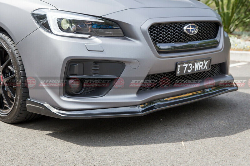 CS Type-1 Style Front Bumper Lip For 2014-2020 Subaru WRX/STI V1