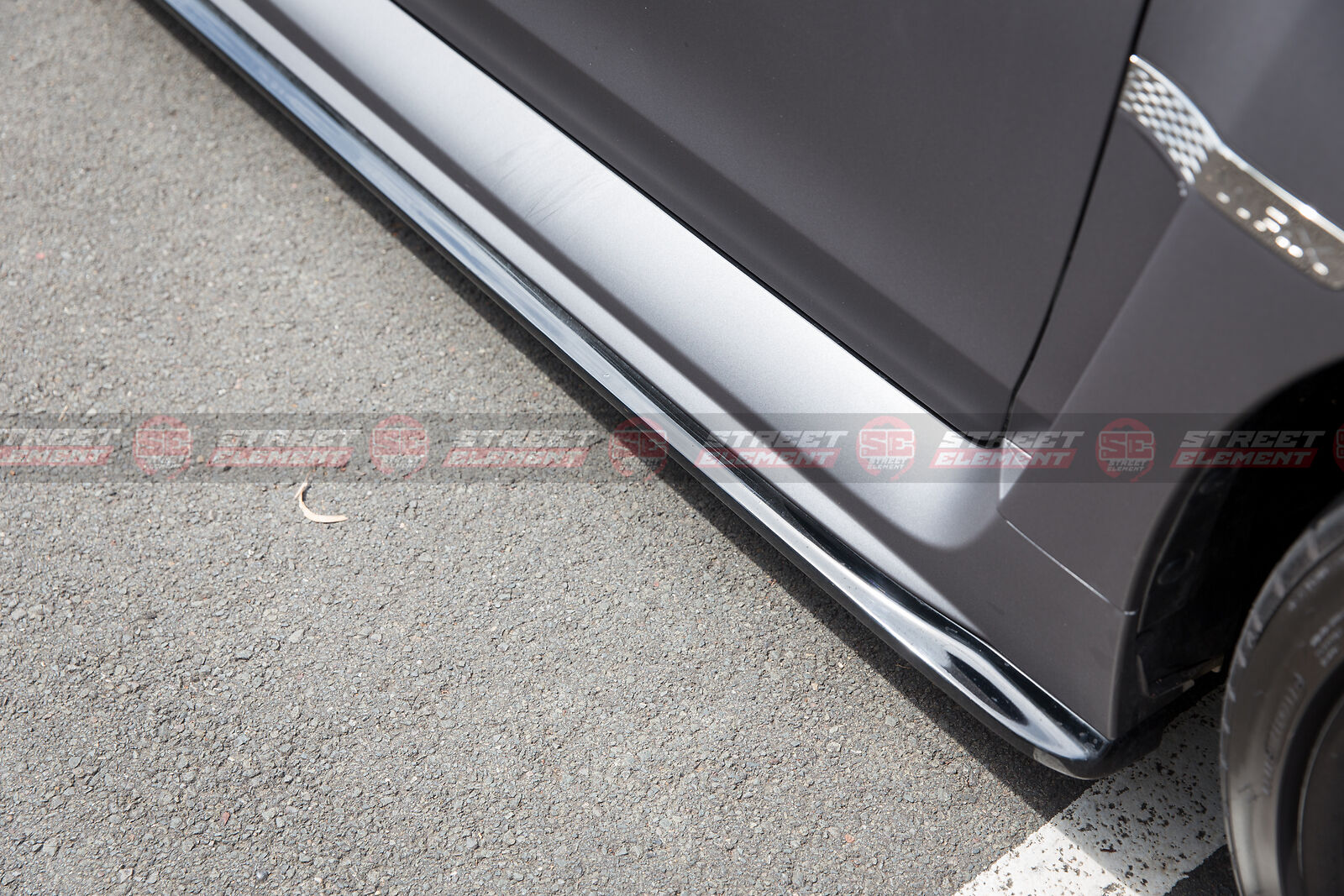 CS Type-1 Style PU Side Skirt Extensions For MY15-19 Subaru WRX/STI