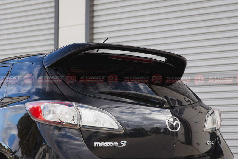 MPS Style Trunk Spoiler For 2009-2013 Mazda Mazda3 BL Hatchback (GLOSS BLACK)