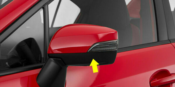 OE Style Mirror Covers (Lower) For 2014-2020 Subaru WRX/STI V1 (CARBON FIBRE)