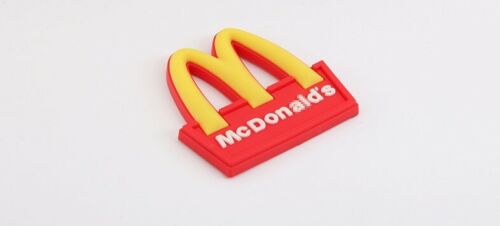 MCDONALD'S MACCAS Style Rubber Emblem For Mercedes-Benz AMG & BMW M Series NEW