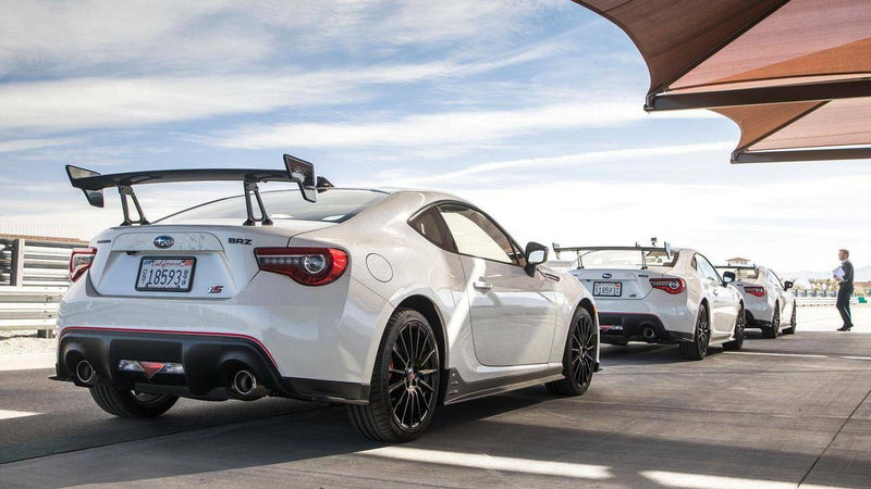 TS Style Rear GT-Wing Spoiler For 2012-2020 Toyota 86/Subaru BRZ (GLOSS BLACK)