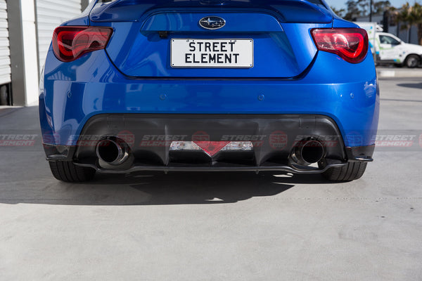 S Pack Style ABS Rear Bumper Diffuser For MY12-16 Toyota 86 / MY12-19 Subaru BRZ