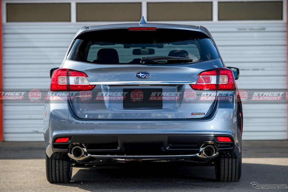 STI Style Rear Under Diffuser For 2014-2020 Subaru Levorg VM Wagon (UNPAINTED)