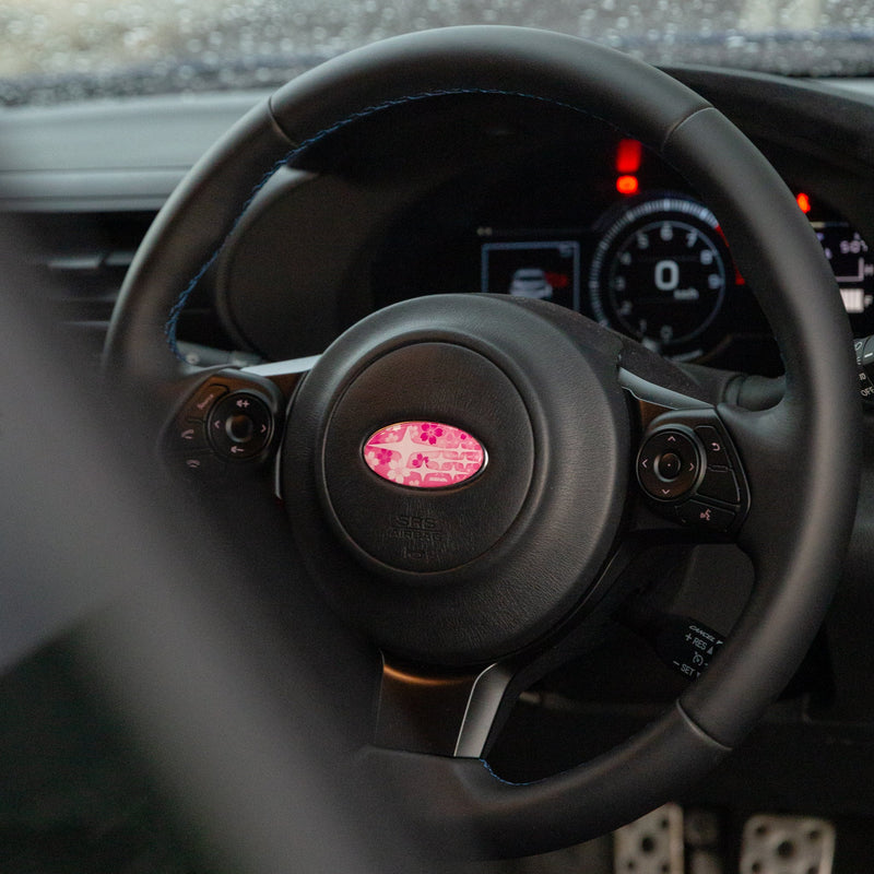 SUYA 3D Badge/Emblem Stickers (Summer '23 Collection) - Steering Wheel For Subaru BRZ/Levorg/WRX