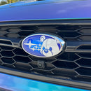 SUYA 3D Badge/Emblem Stickers (Classic Collection) - Front + Rear For Subaru BRZ/Levorg/WRX