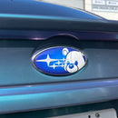 SUYA 3D Badge/Emblem Stickers (Classic Collection) - Front + Rear For Subaru BRZ/Levorg/WRX