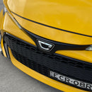 STREET ELEMENT JDM Style Front Grille & Emblem/Badge For 2018-2021 Toyota Corolla E210 [Eclipse Black]