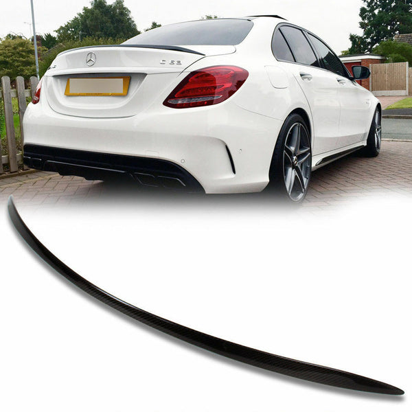 OE Style Spoiler For 2015-2020 Mercedes-Benz W205 C-Class Sedan (PEARL BLACK)