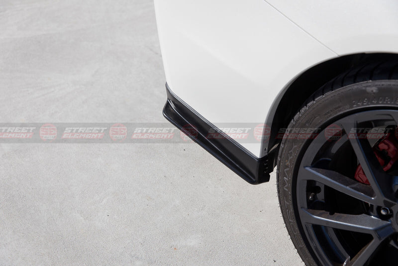 STI Style Rear Bumper Pods For MY15-18 Subaru WRX/STI Premium (CARBON FIBRE) NEW