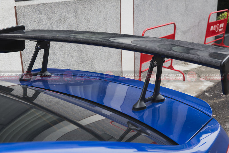 S207 Style Rear GT-Wing Spoiler For 2014-2020 Subaru WRX/STI V1 (CARBON FIBRE)