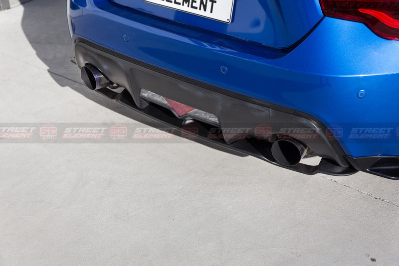 S Pack Style ABS Rear Bumper Diffuser For MY12-16 Toyota 86 / MY12-19 Subaru BRZ