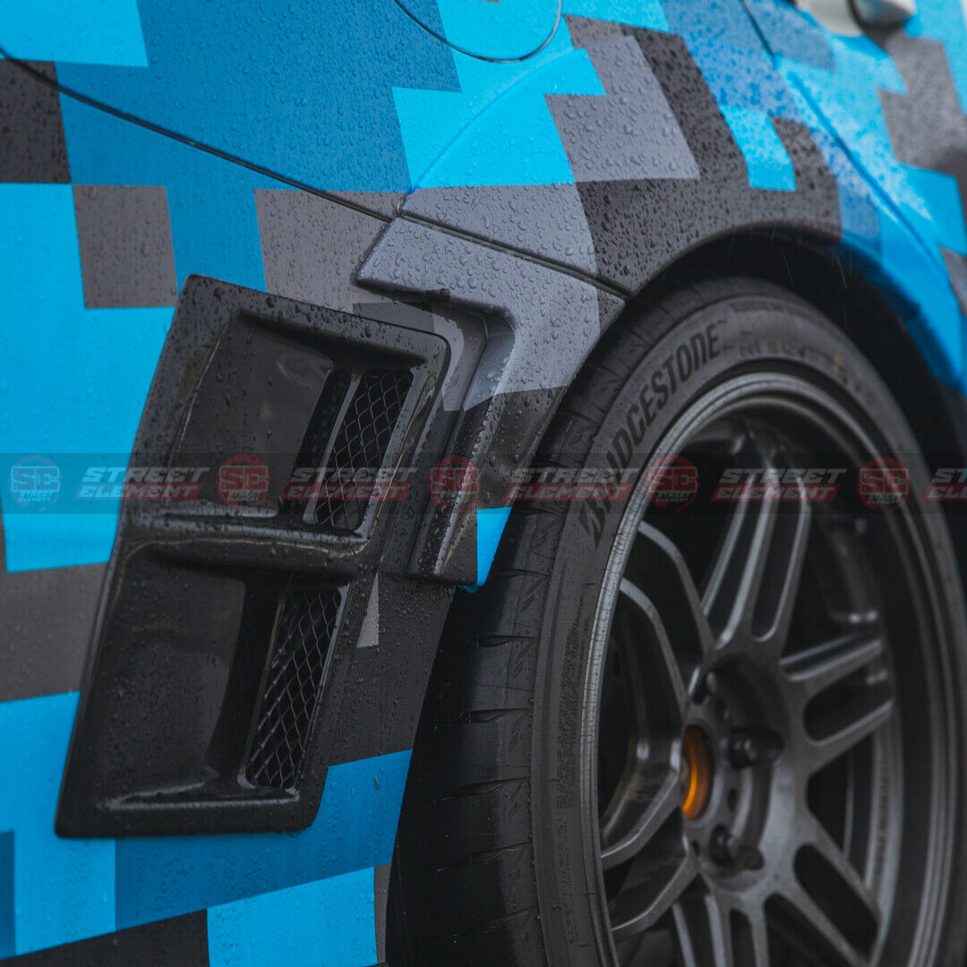 S209 Style Widebody Flares REAR SET For 2018-2021 Subaru WRX/STI V1 (UNPAINTED)