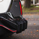 M-P Style Rear Spats/Diffuser For 2017-2020 Honda Civic Type R FK8 (BLUE B593M)