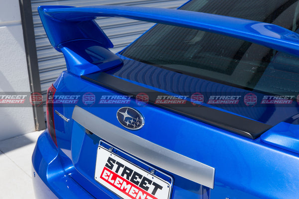 Cover Plate For 2008-2013 Subaru WRX G3 S-T Trunk Wing Spoiler (MATTE BLACK)