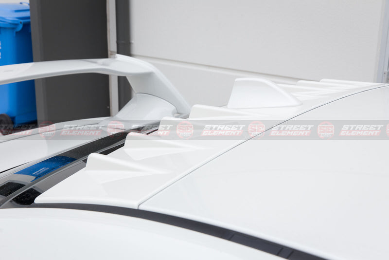 CS Style Vortex Generators/Shark Fin For 2014-2018 Subaru WRX/STI V1 (BLACK D4S)