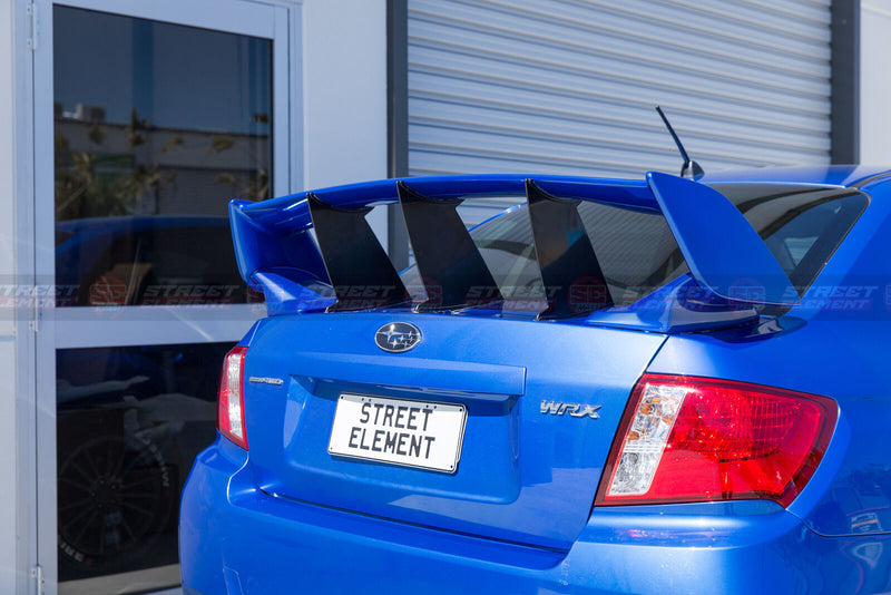 S-T Style Wing Spoiler For 2008-2013 Subaru Impreza RS/WRX/STI G3 (BLUE 02C)
